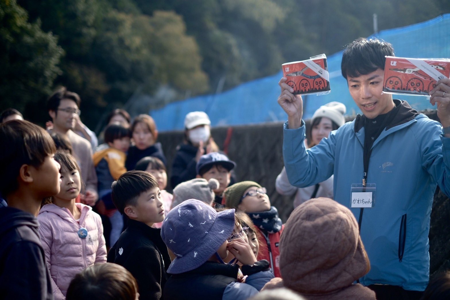 さかなのおにいさんかわちゃんのイベントに協賛しました!
